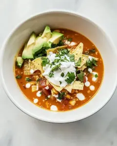 Homemade Tortilla Soup