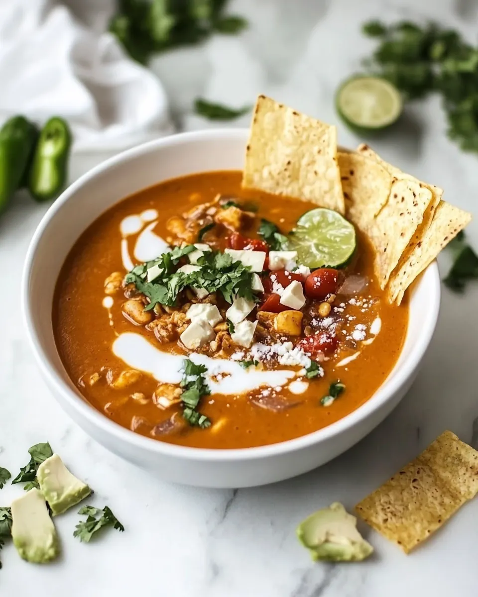 Homemade Tortilla Soup
