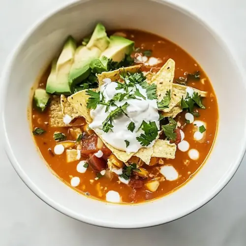 Homemade Tortilla Soup