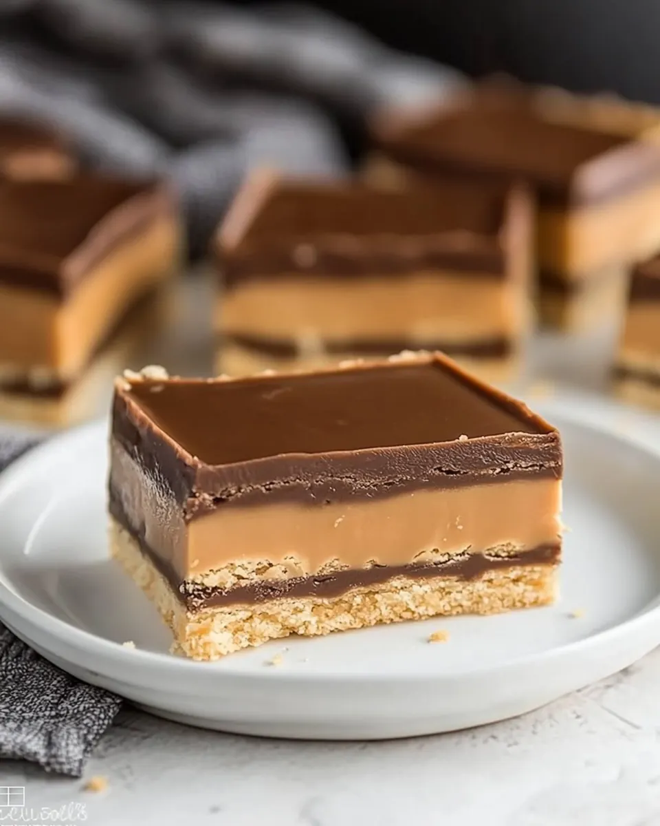 Homemade Twix Bars