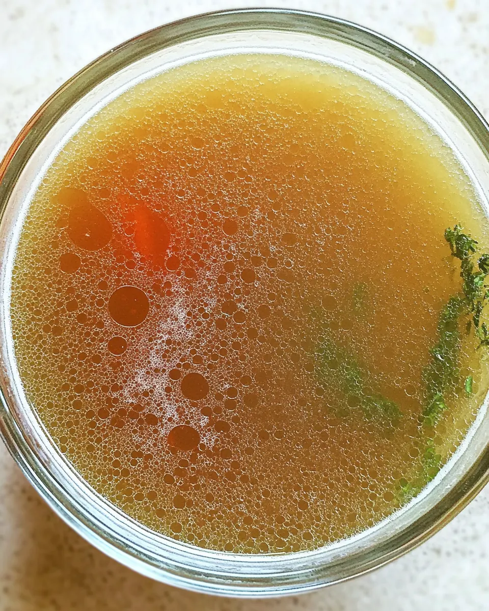 Homemade Vegetable Broth
