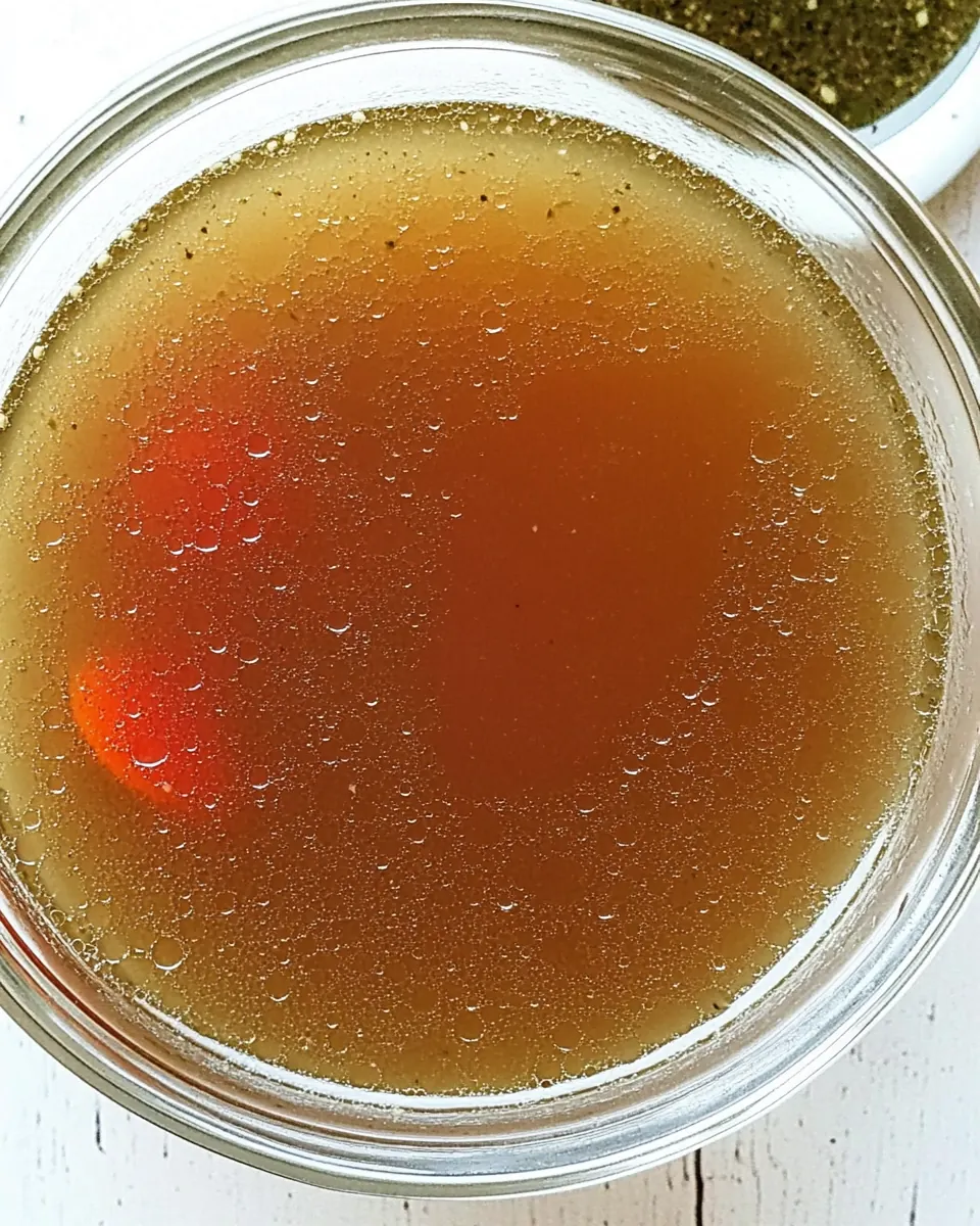 Homemade Vegetable Broth