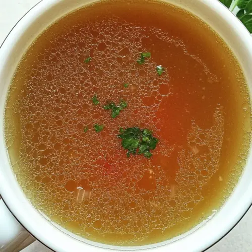 Homemade Vegetable Broth