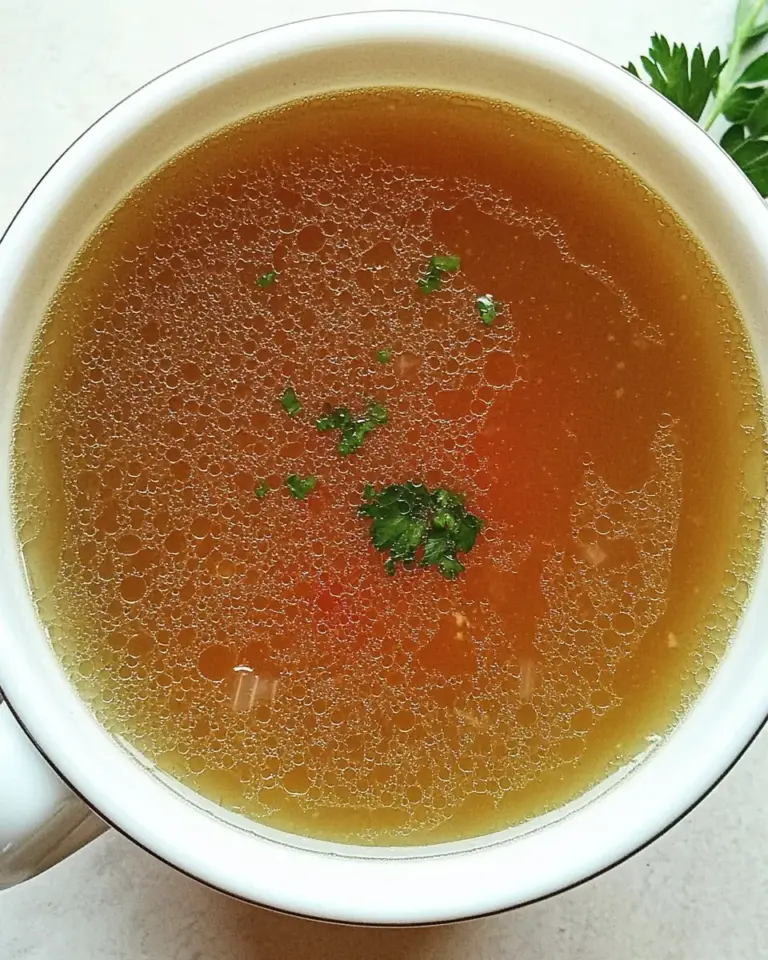 Homemade Vegetable Broth