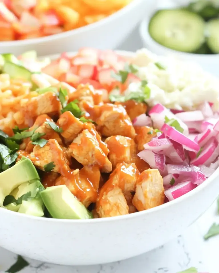 Honey BBQ Chicken Bowls