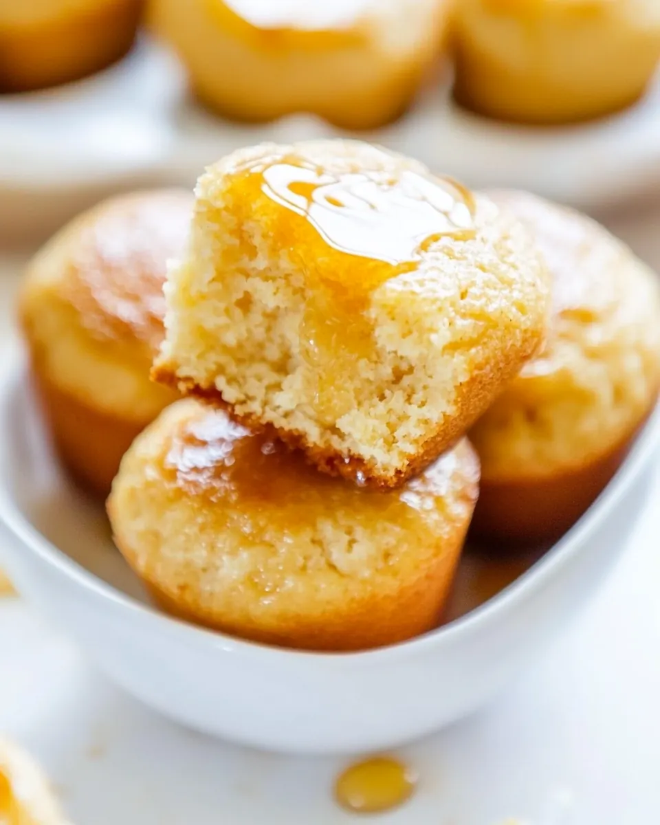 Honey Cornbread Muffins
