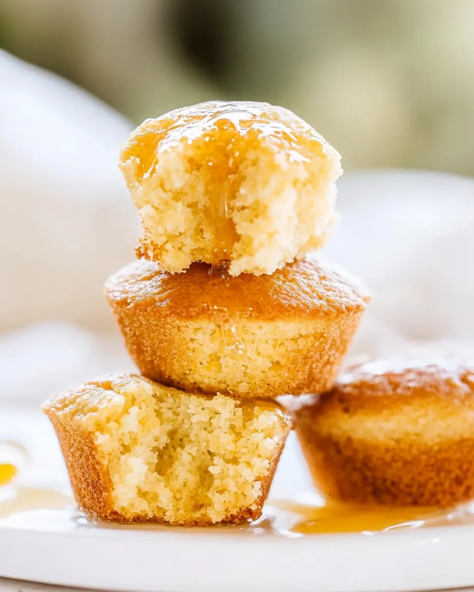 Honey Cornbread Muffins