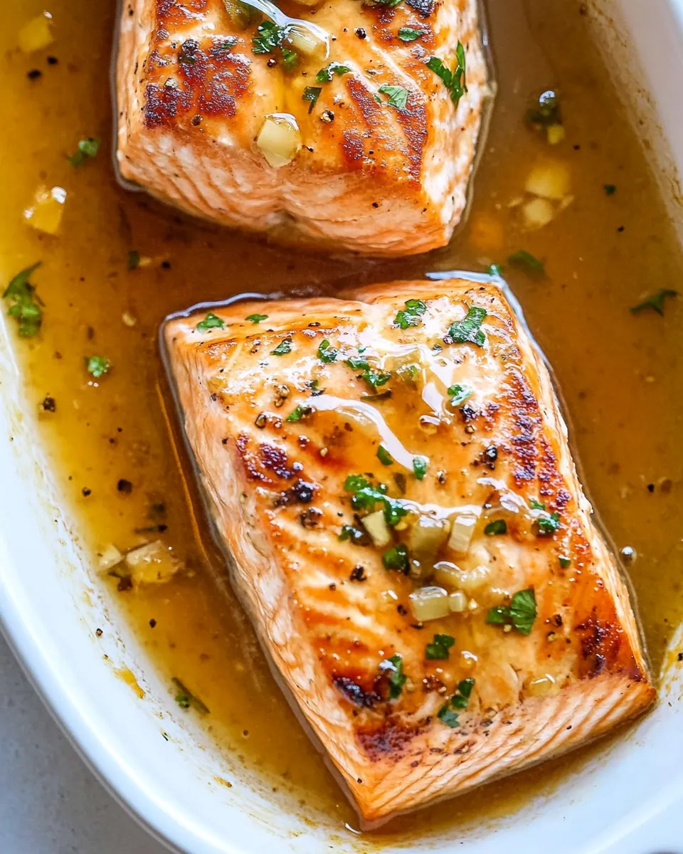 Honey Garlic Salmon
