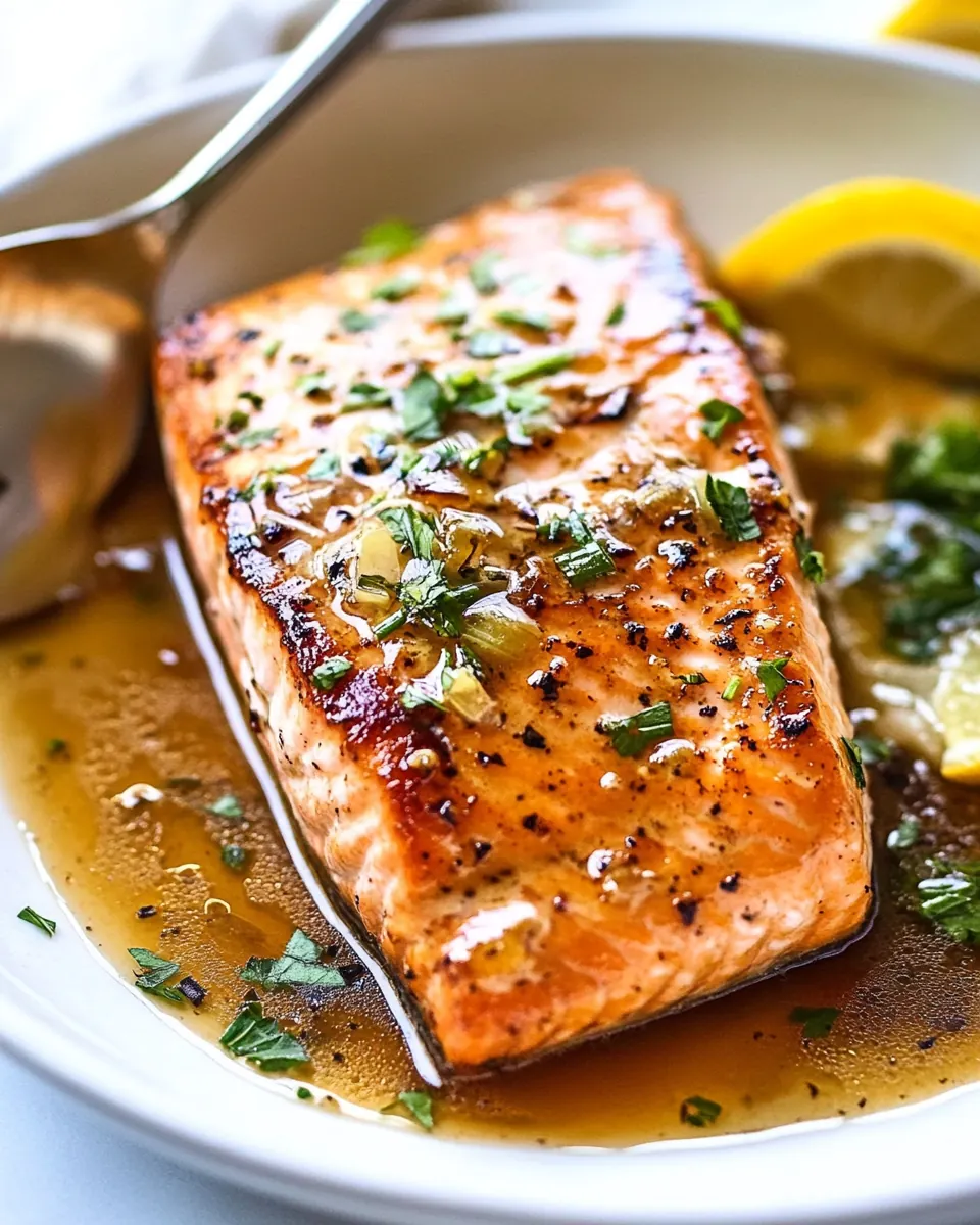 Honey Garlic Salmon