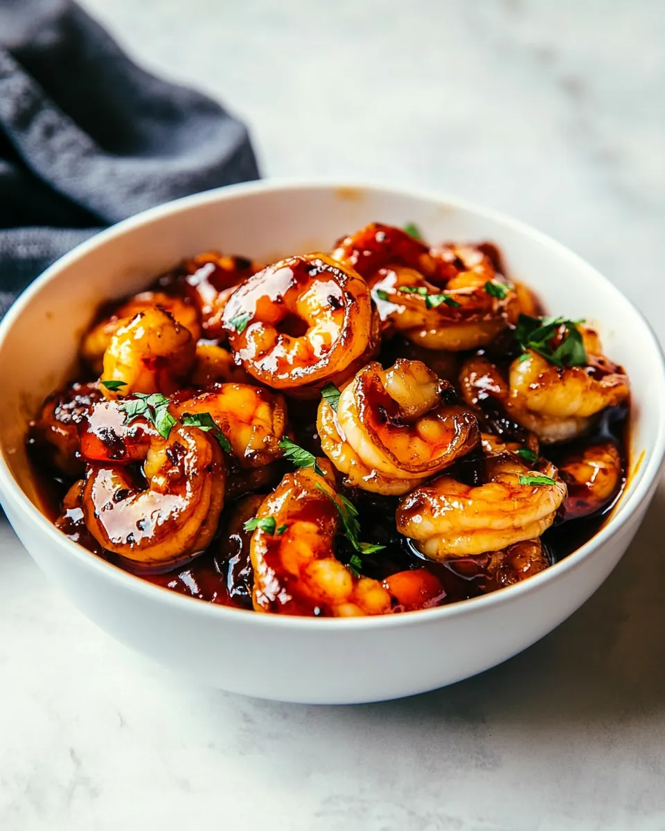 Honey Garlic Shrimp