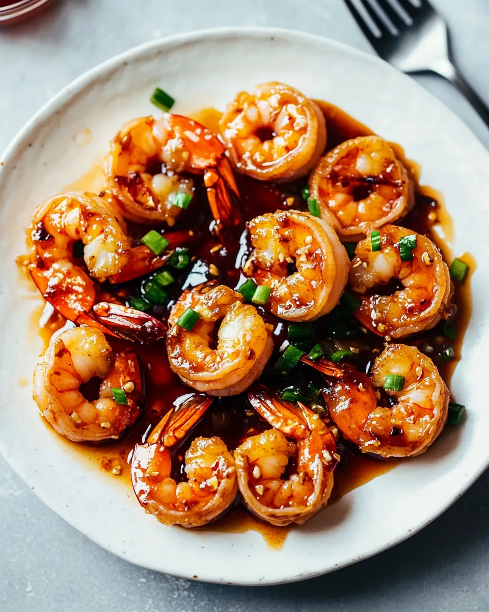 Honey Garlic Shrimp