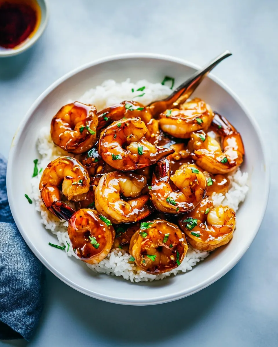 Honey Garlic Shrimp