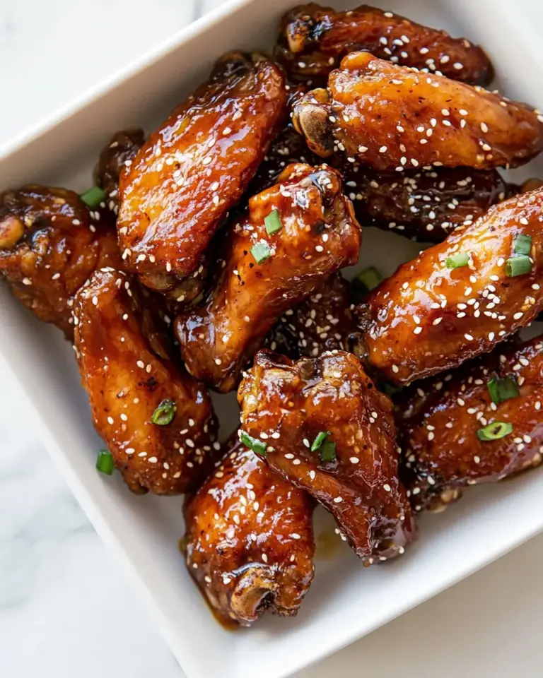 Honey Garlic Soy Chicken Wings