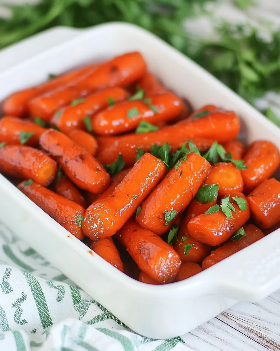 Honey Glazed Carrots