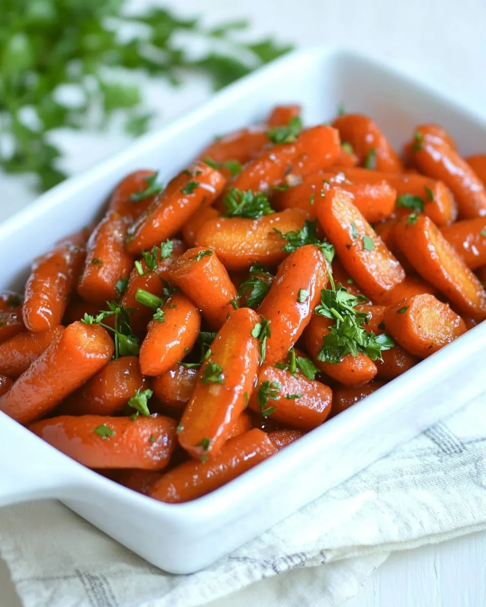 Honey Glazed Carrots
