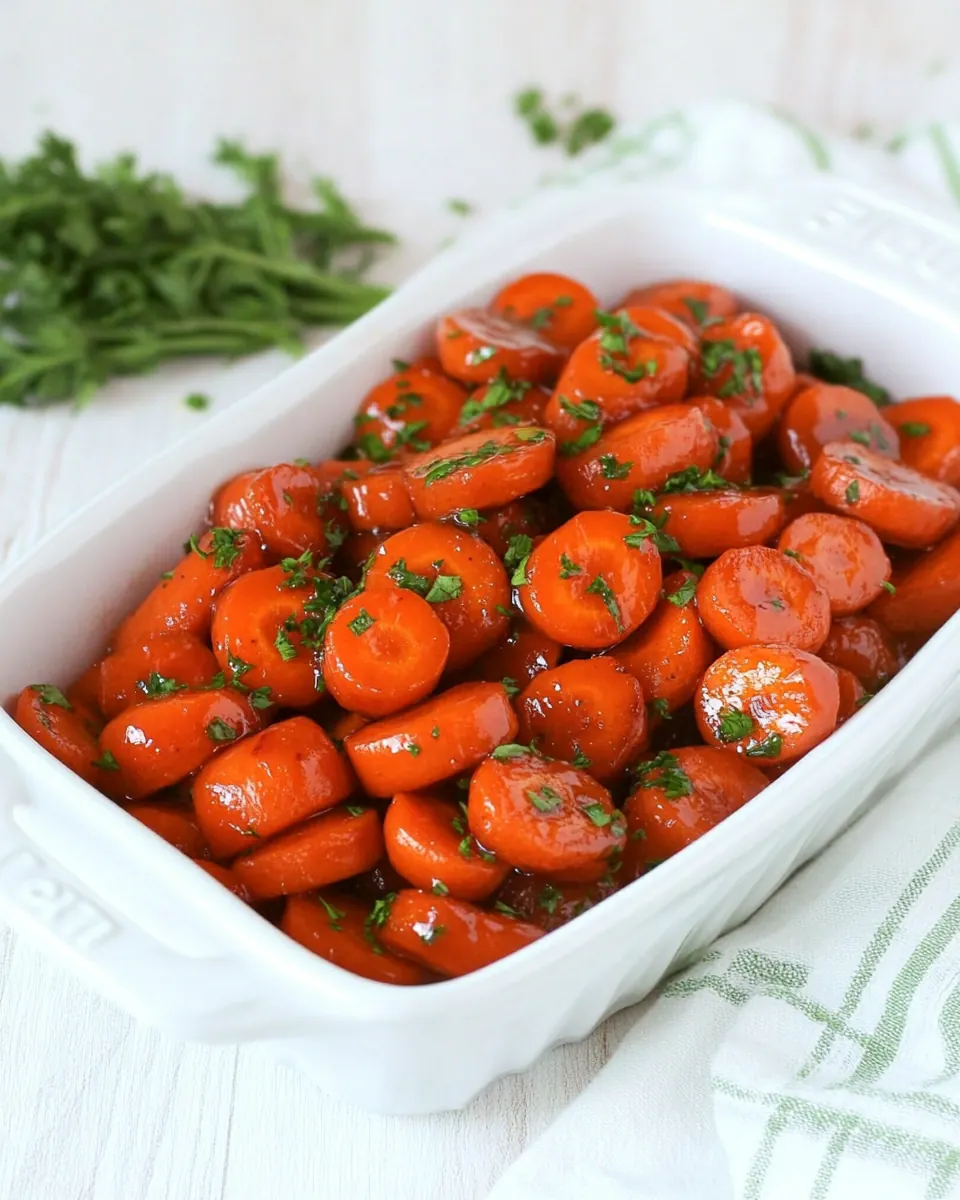 Honey Glazed Carrots