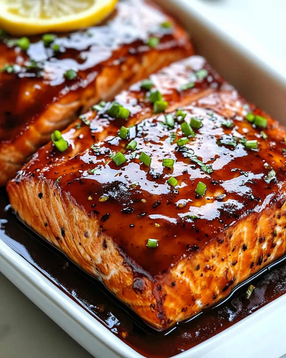 Honey Glazed Salmon