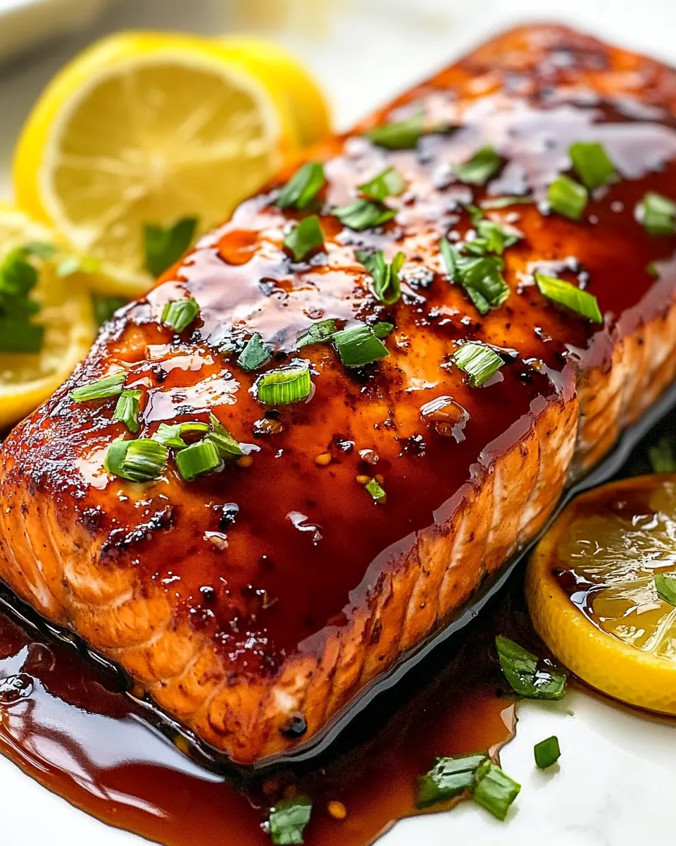 Honey Glazed Salmon