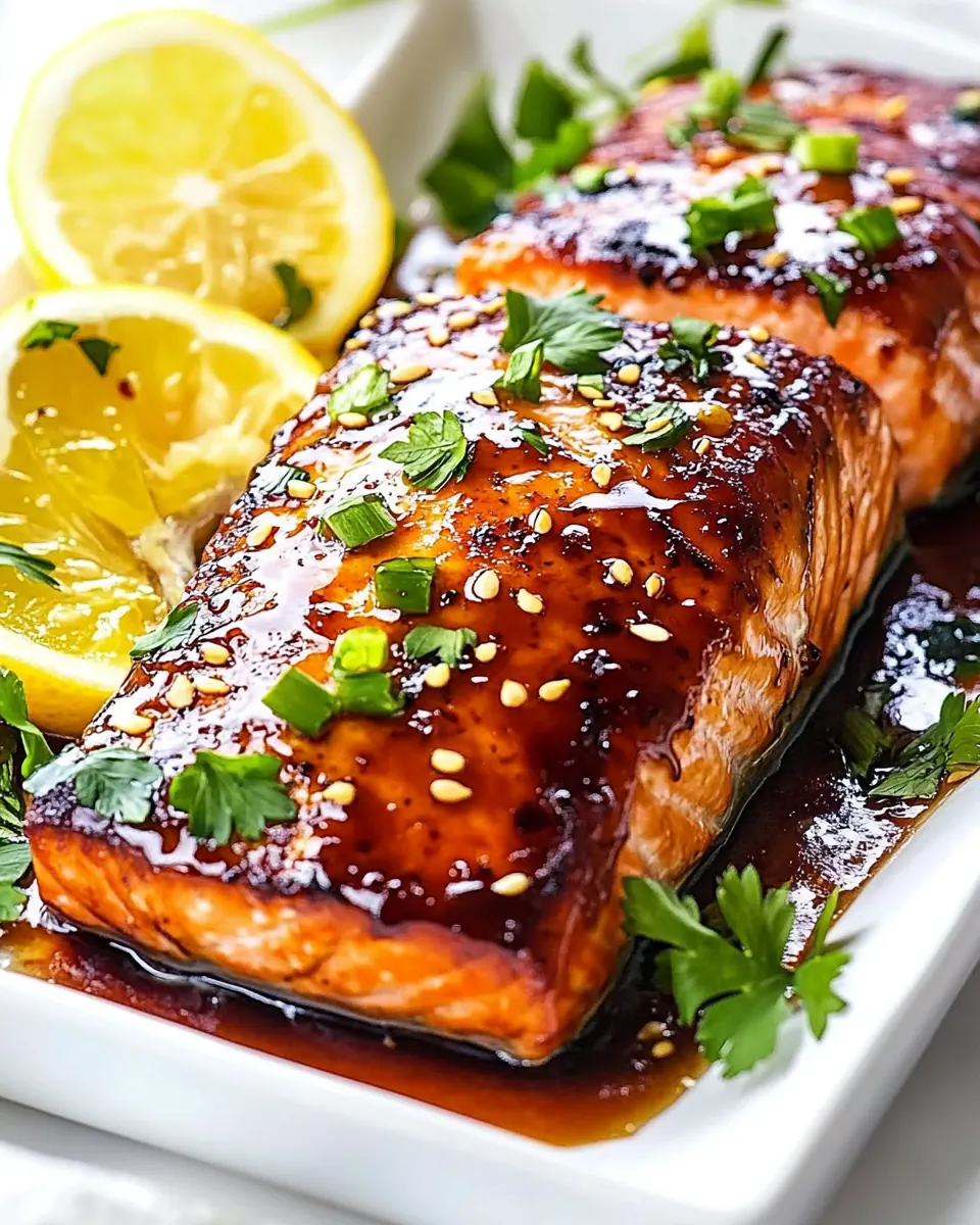 Honey Glazed Salmon