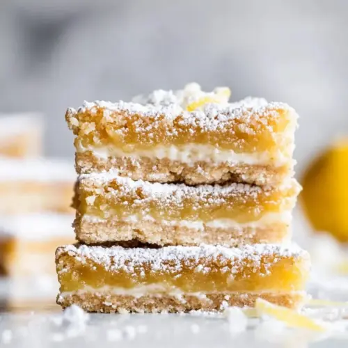 Honey Lemon Bars with Whole Wheat Shortbread Crust