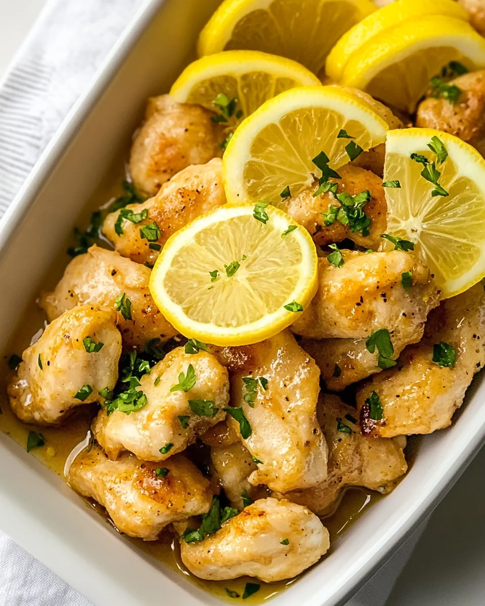 Honey Lemon Chicken