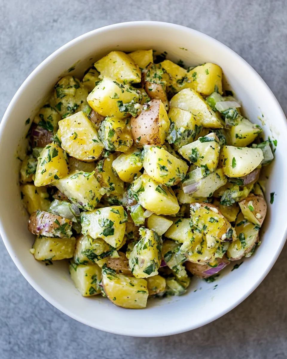 Honey Mustard Potato Salad