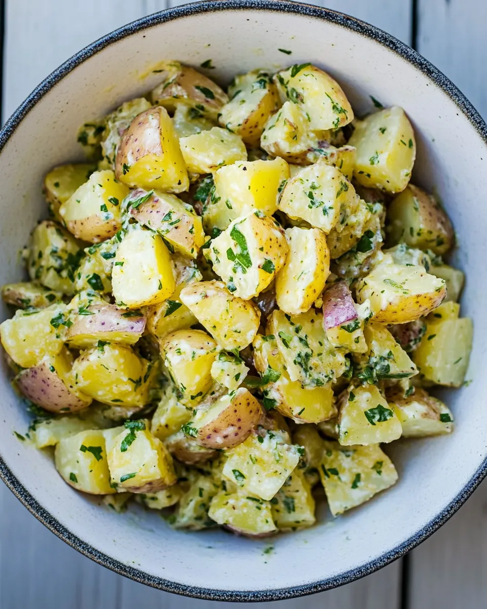 Honey Mustard Potato Salad