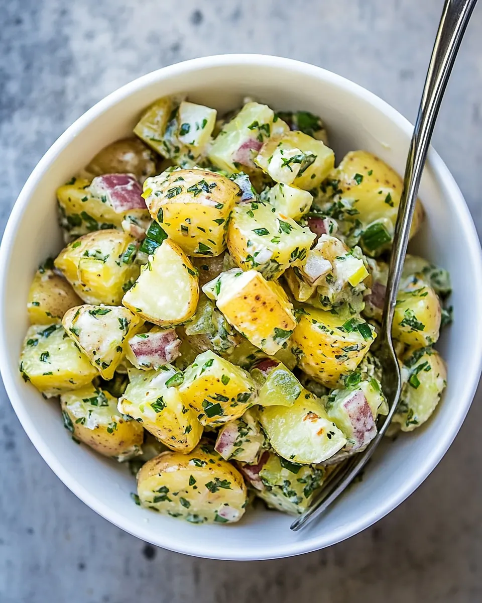 Honey Mustard Potato Salad