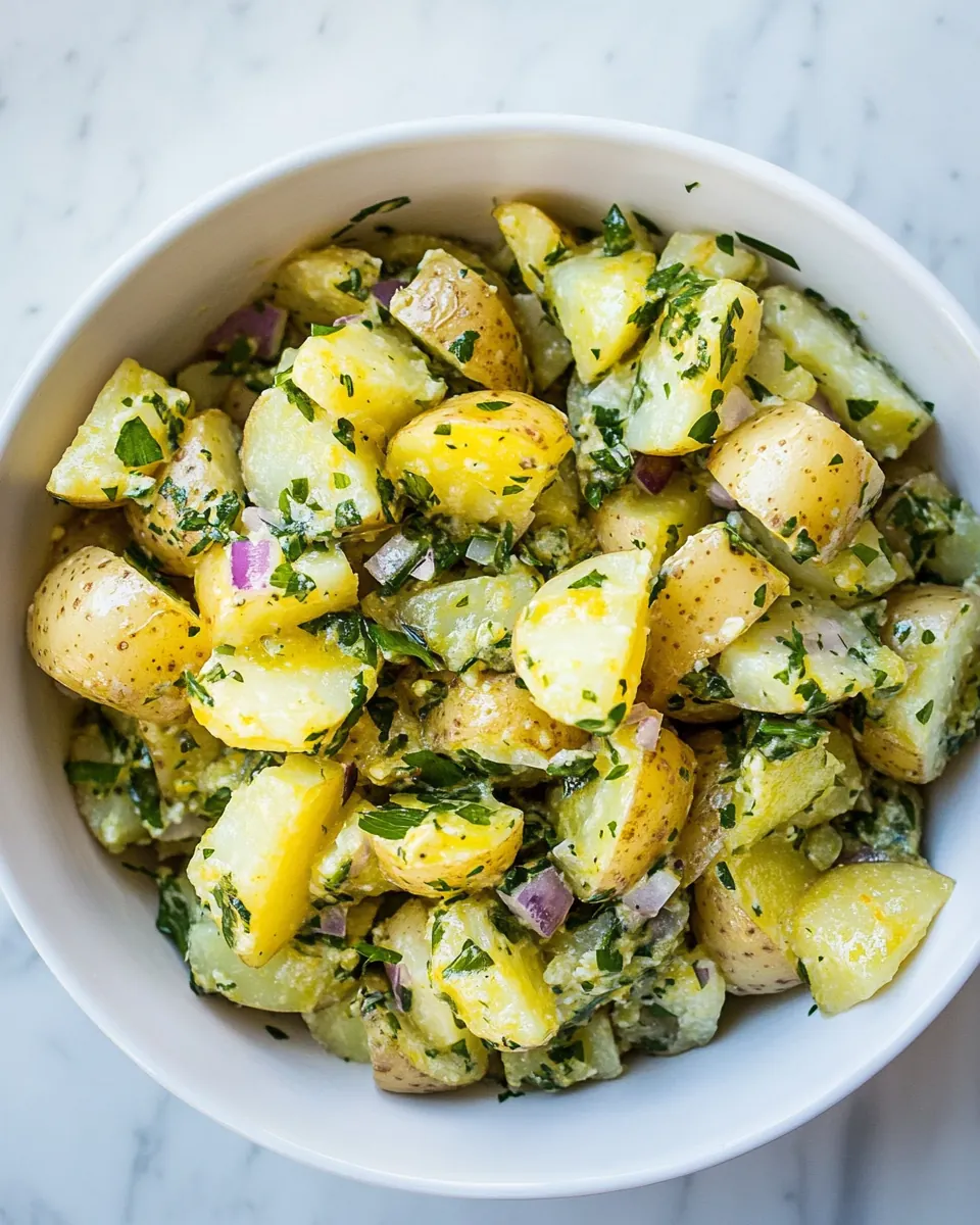 Honey Mustard Potato Salad