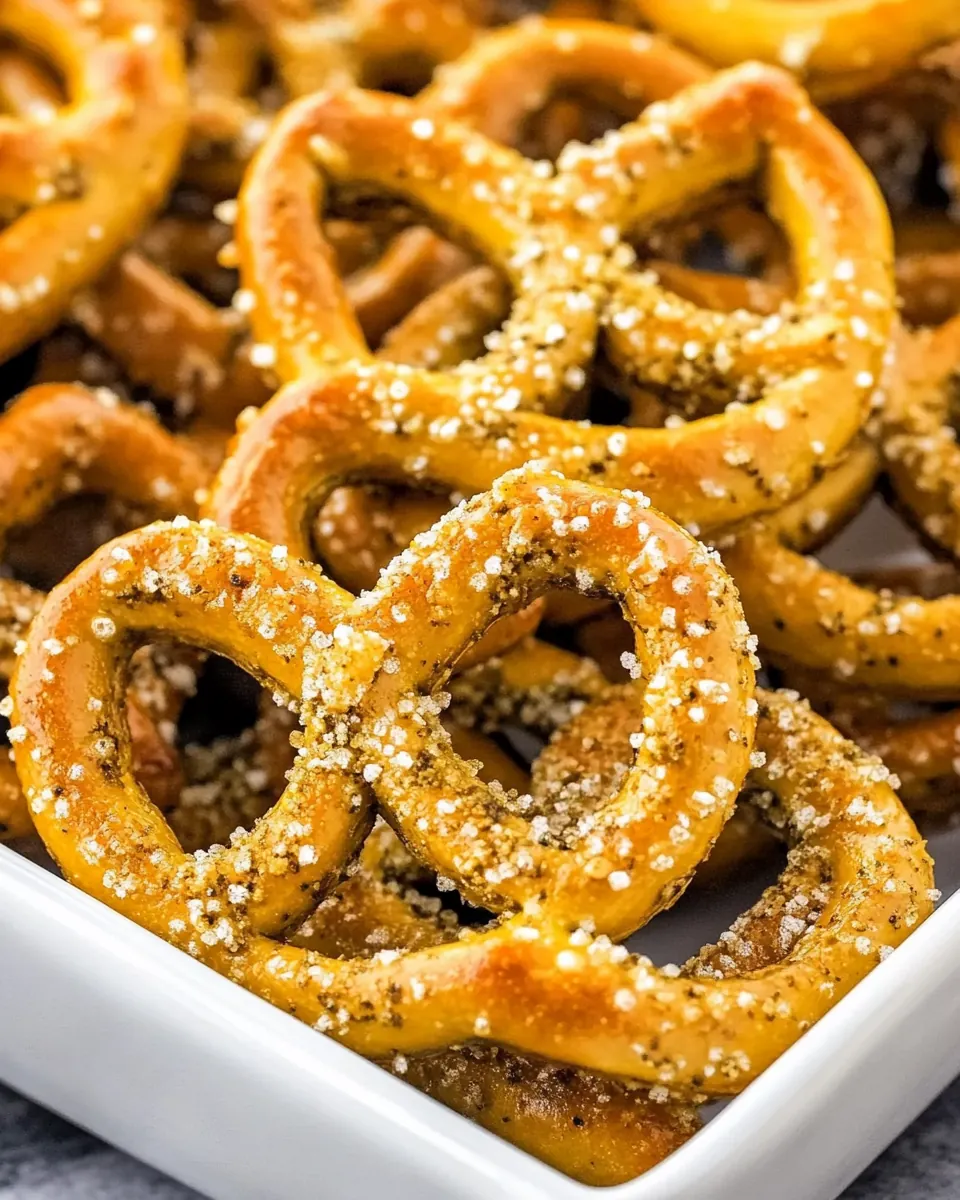 Honey Mustard Pretzels