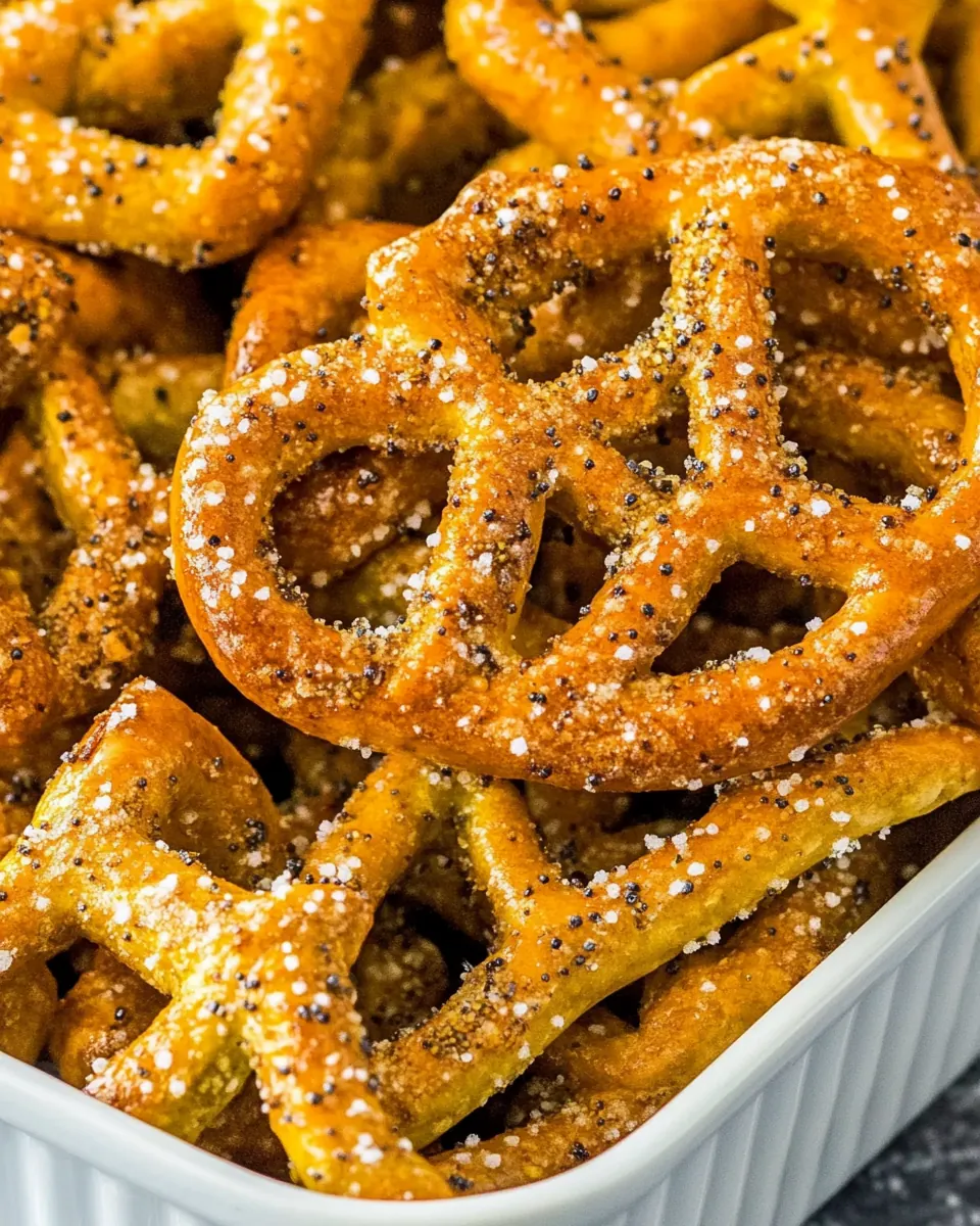 Honey Mustard Pretzels