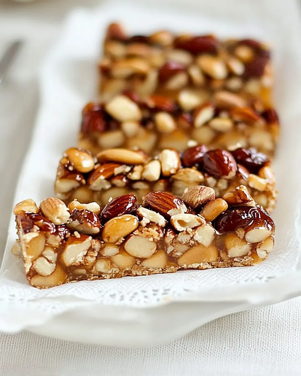 Honey Nut Bars