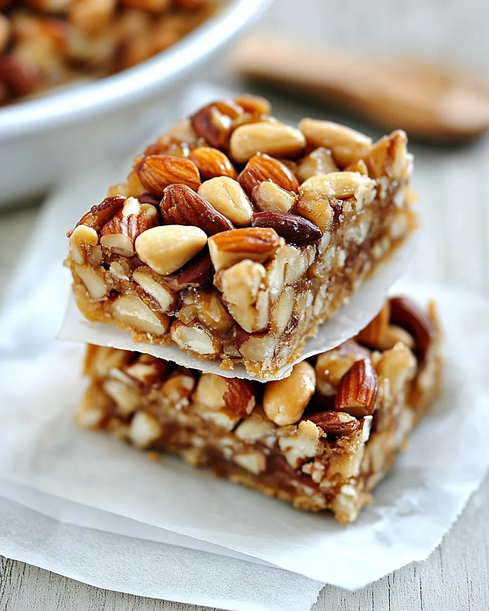 Honey Nut Bars