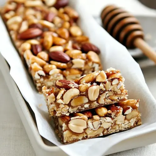 Honey Nut Bars