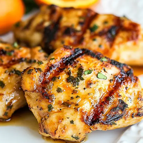 Honey Orange Grilled Chicken