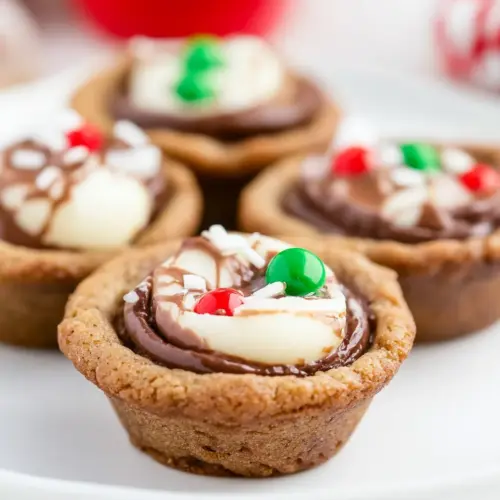 Hot Chocolate Cookie Cups