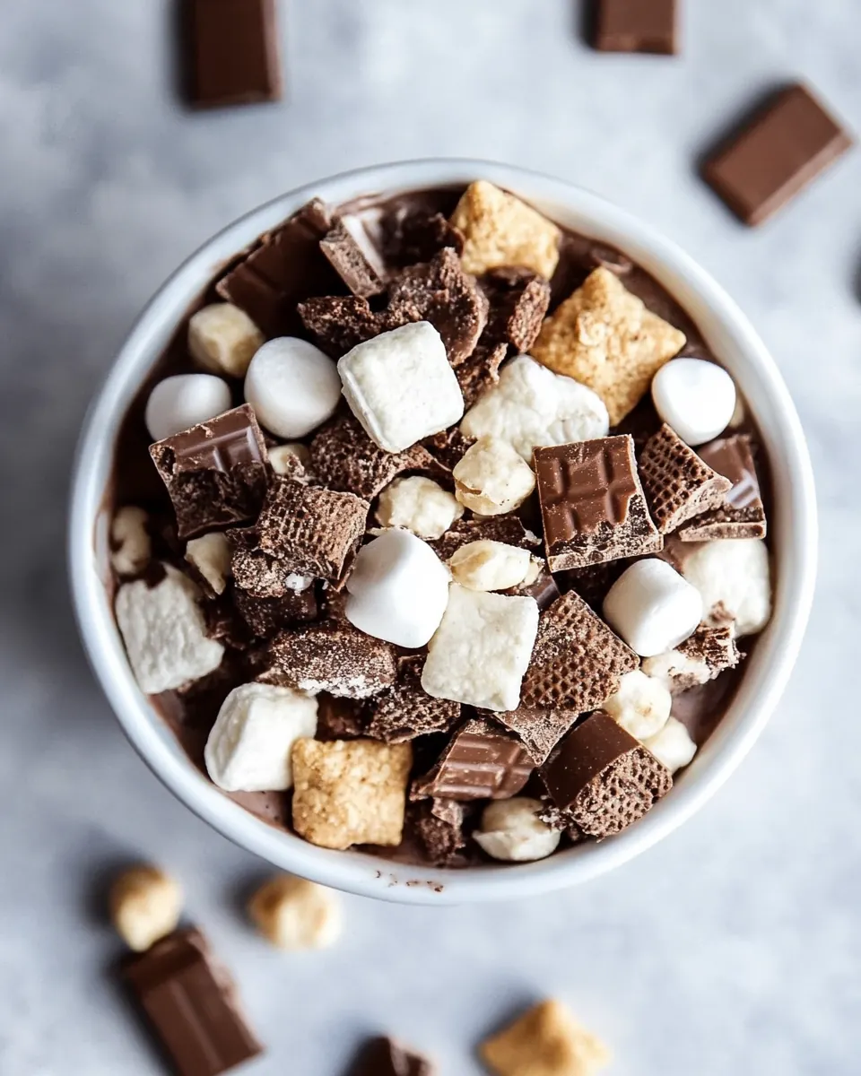 Hot Chocolate Snack Mix
