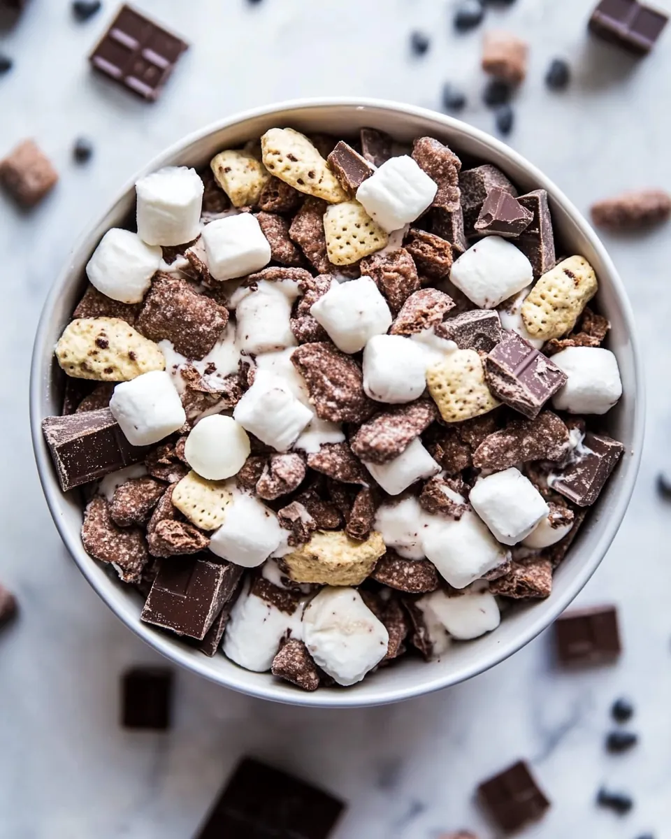 Hot Chocolate Snack Mix