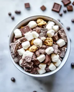 Hot Chocolate Snack Mix