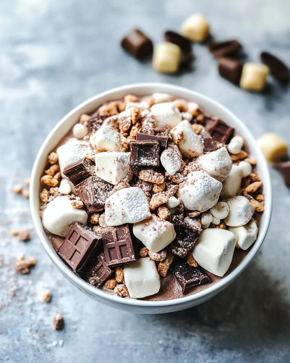 Hot Chocolate Snack Mix