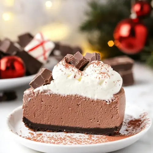 Hot Cocoa Cheesecake