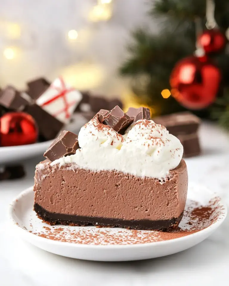Hot Cocoa Cheesecake