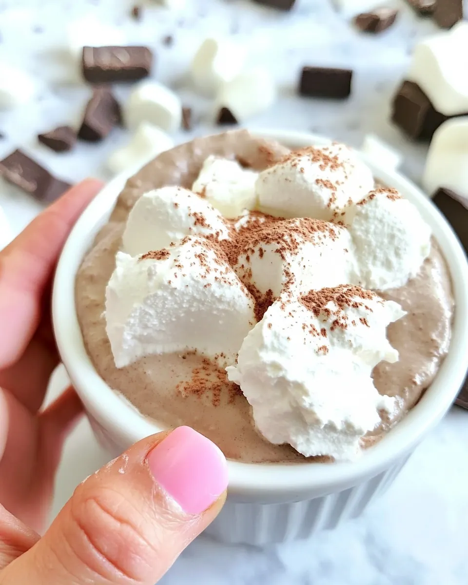 Hot Cocoa Dip