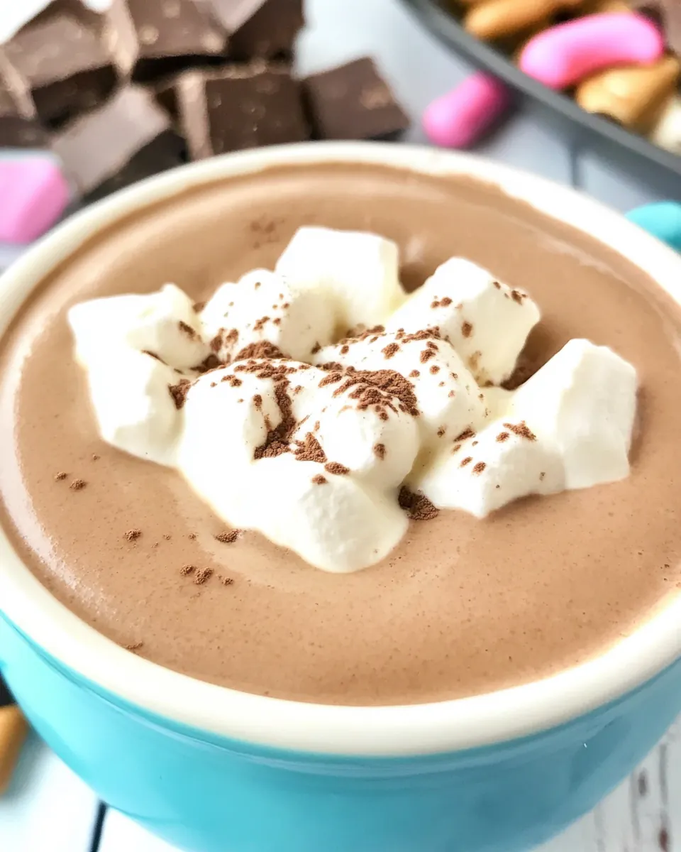 Hot Cocoa Dip