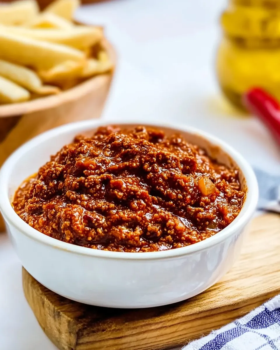 Hot Dog Chili Sauce