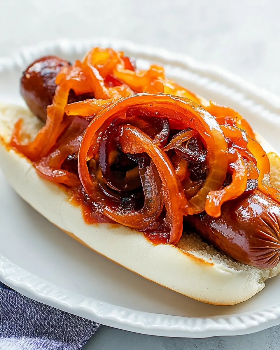 Hot Dog Onions