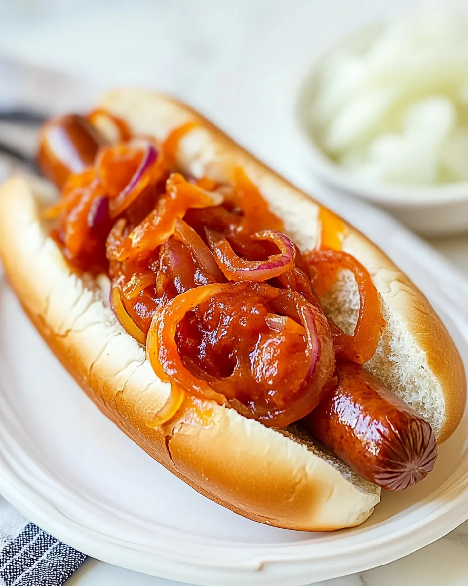 Hot Dog Onions