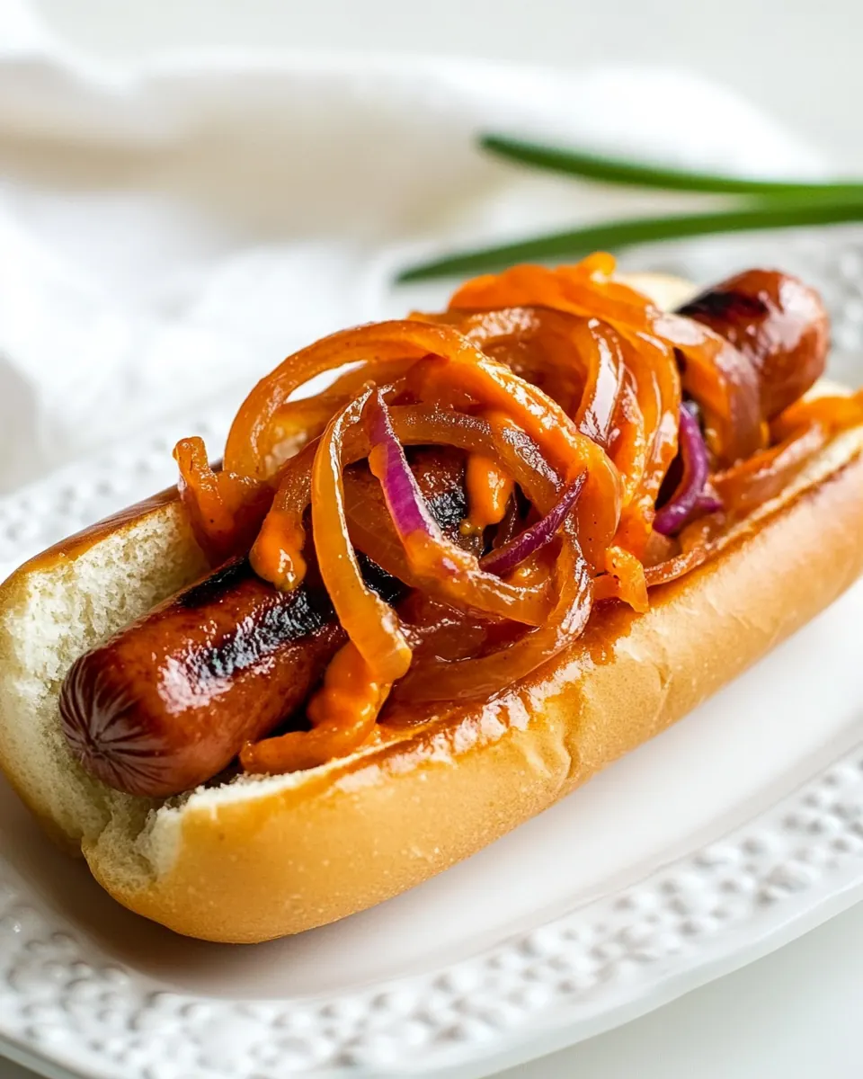 Hot Dog Onions