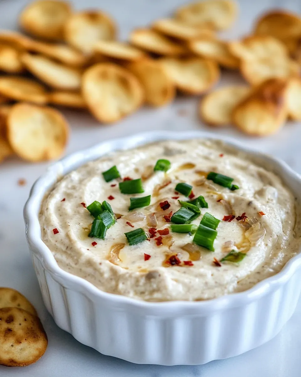 Hot French Onion Dip