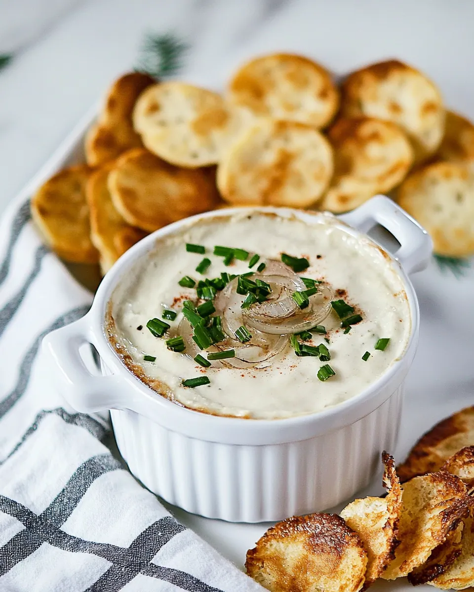 Hot French Onion Dip
